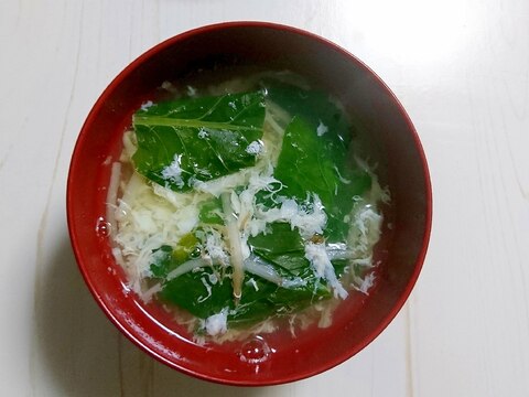 余った卵白で☆中華スープ